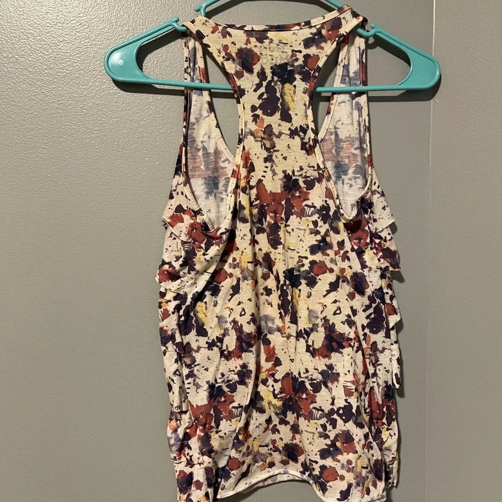Multicolor Ruffle Tank - Picture 3 of 3